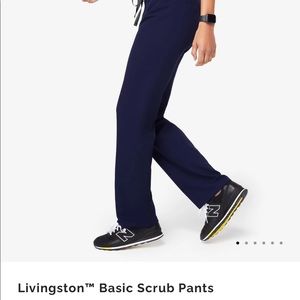Figs: Livingston Scrub Pant, Navy Blue, Size Small